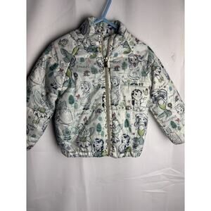 Disney Princess Animators Light Puff Coat Jacket 2t